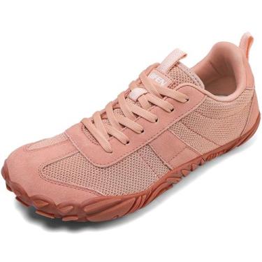 Imagem de Tênis UBFEN Barefoot Shoes para mulheres/homens rosa tamanho 37/38