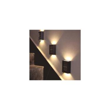 Imagem de Lâmpada solar, holofote impermeável, jardim, pátio, parede - Lightbek 