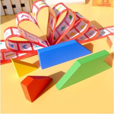 Imagem de JL Corp. Brain Development Block – Creative Puzzle Building Magic(Color)