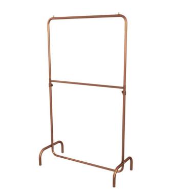 Imagem de Arara Cabideiro Dupla De Chão Desmontável - Loja ou Closet 60cm 