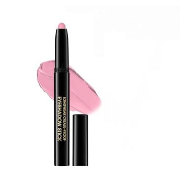 Imagem de MAEPEOR Caneta de sombra cremosa de 10 cores, sedosa, lisa, fosca, brilhante, à prova d'água, lápis de sombra de longa duração para meninas e mulheres (cor 05)