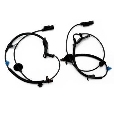 Imagem de Mteycei 2 peças de sensor de velocidade da roda ABS traseiro esquerdo e direito compatível com Dodge 2007 2008 2009 2010 2011 2012 Calibre Substituição para Jeep 2007-2017 Compass Patriot substitui