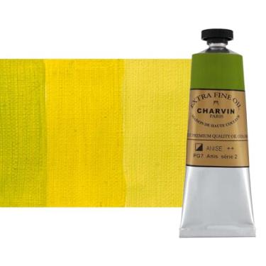 Imagem de Charvin Tinta a óleo extrafina – Tinta a óleo francesa profissional de luxo, exibindo os pigmentos da natureza, consistência cremosa com vivacidade – Tubo único de 60 ml – Anis