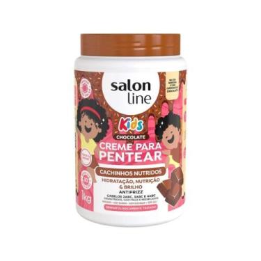 Imagem de Creme de Pentear Salon Line Kids Chocolate Cachinhos Nutridos 1kg