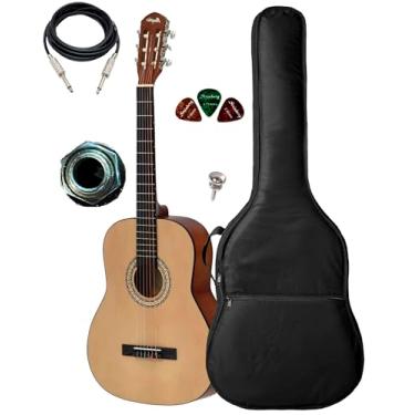 Imagem de Violão Canhoto Eletroacústico Denver +Capa Acolchoada (NTS)