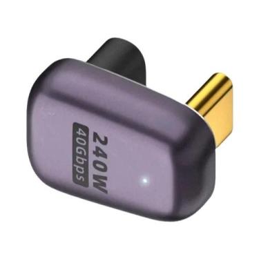 Imagem de Cabo Adaptador USB C Para USB C 40Gbps OTG NNBILI Para Laptop Thunderb