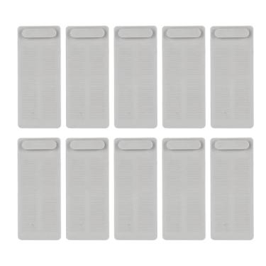 Imagem de Zhjvihx Molagem da Porta, Stop de Porta de Pilhagem de Choques de Abate a Troca de Empilháveis ​​10pcs para Piso de Ladrilho para Casa (Tipo 1)