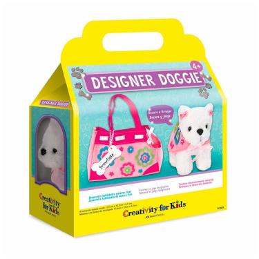 Imagem de Cachorrinho de pelúcia Creativity for Kids Faber Castell