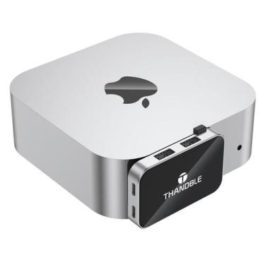 Imagem de Hub multiportas THANDBLE Mac mini M4 6 em 1 USB-C 10 Gbps