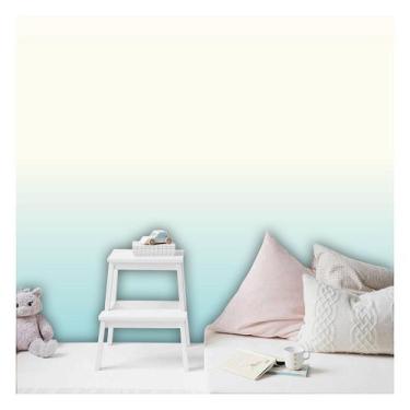 Imagem de Papel de Parede Decorativo Infantil Degrade Mar - 3M de Altura x 0,60M