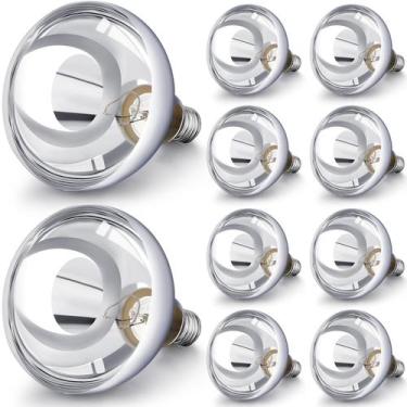 Imagem de Lâmpadas de calor VIHOSE 250W 120V R40 Incandescentes, pacote com 10