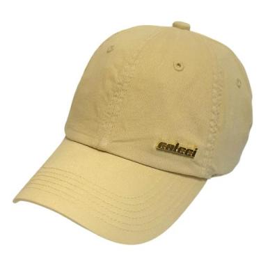 Imagem de Boné Unissex Colcci Básico Placa Metal Dourado, Bege affogato, UN