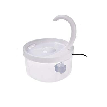 Imagem de Fonte de água para animais de estimação dispensador de água para gatos bebedouro automático com luz LED para gatos e cães