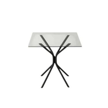 Imagem de Base Pe De Mesa De Jantar Quadrada Redonda Vidro MDF Granito - Conveni