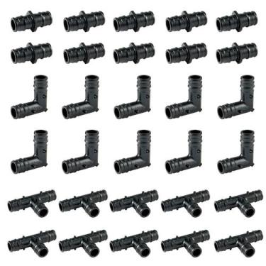 Imagem de Conexão de expansão PEX A GUOFIS 1/2 Poly PPSU F1960, pacote com 30