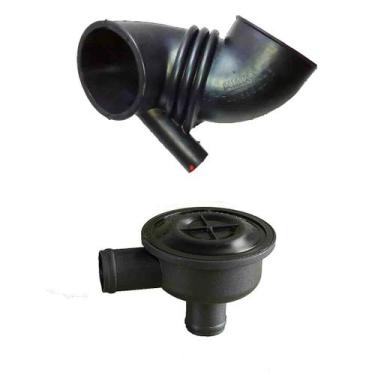 Imagem de Kit Mangueira Filtro Ar Antichama Respiro S10 Blazer 2.8 MWM 2005 a 20