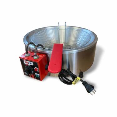 Imagem de Tacho De Fritura Elétrico 3 Litros Com Termostato ZP03E - Zepper, 220V
