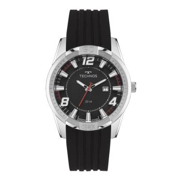 Imagem de Relógio Technos Masculino Ref: 2115uad/2p Racer Prateado