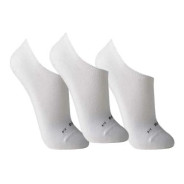 Imagem de Kit 3 Meias LUPO Sport - Branco - 03270 | Pau a Pique
