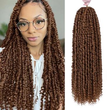 Imagem de Passion Twist Hair Nice One PreTwisted, 20 polegadas e 8 pacotes