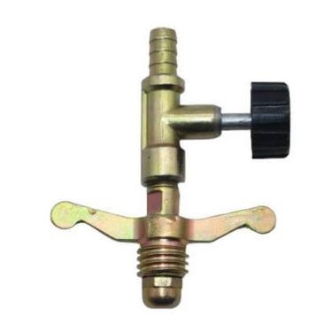 Imagem de Registro Com Borboleta Para Botijao De Gas De Cozinha P13