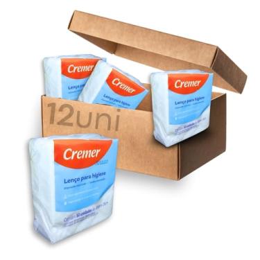 Imagem de Lenço de Higiene e Banho Pacote com 600 unidades (12 pacotes com 50 unidades)