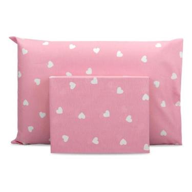 Imagem de Lençol Solteiro 2 pçs Elástico Estampado Percal 180 Fios 2025 - Bem Me