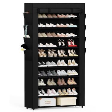 Imagem de Zapatero Mavivegue con Cubierta de 10 Niveles 33x11x174 cm
