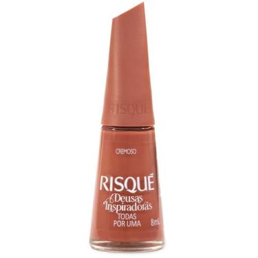 Imagem de Esmalte Risqué Deusas Inspiradoras Todas Por Uma Nude Terroso 8ml