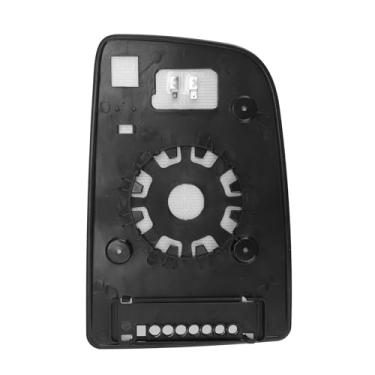 Imagem de X AUTOHAUX Substituição de vidro retrovisor para carro com placa traseira aquecida lado esquerdo do motorista para Mercedes-Benz Sprinter 2500 3500