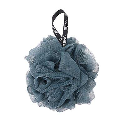 Imagem de Bolas de esponja de banho de malha macia, esfregões esfoliantes corporais para banheiro (cor: 1)