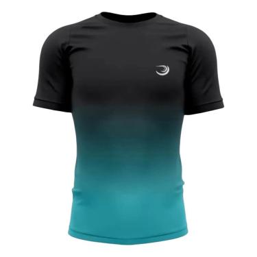 Imagem de Camiseta Summer Pro Preta Cinza Treino Corrida - Anti Odor UV 50+-Unissex