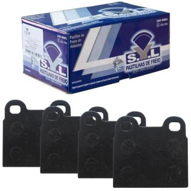 Imagem de Kit Pastilha Freio Chevrolet Zafira 2001 a 2012 Traseira Teves Syl