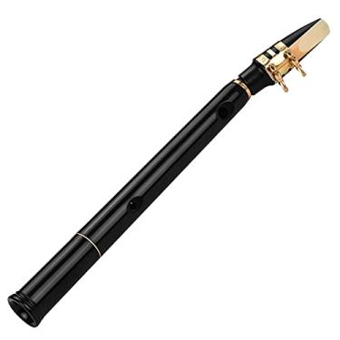 Imagem de Mingzhe Mini Bolso Saxofone Abd Material Boqueiro 10pcs Reeds Carregando Saco de Sopro de Madeira Amantes de Música de Instrumentos