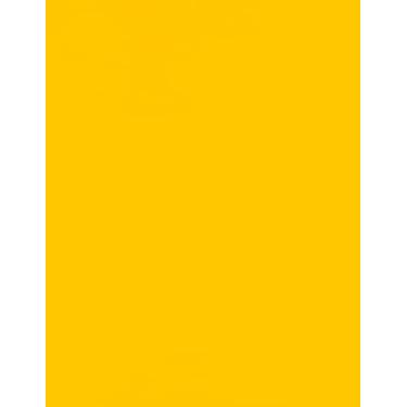 Imagem de Cartolina de 21 x 28 cm - Amarelo girassol (50 quantidades)