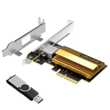 Imagem de WAVLINK Placa de rede PCIE de 10 Gbps, novo modelo 2026