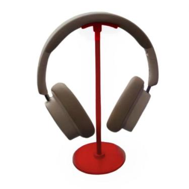 Imagem de Suporte Mesa Fone de Ouvido - MIXSHOP, Vermelho