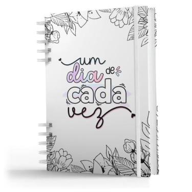 Imagem de Caderno De Anotações -200 Pag- Coleção Floral - Um Dia - NISTI PRINT