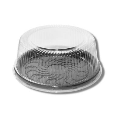 Imagem de G50 Embalagem Para Bolo E Torta P50 Alta Preto Com 50un - PPLAST