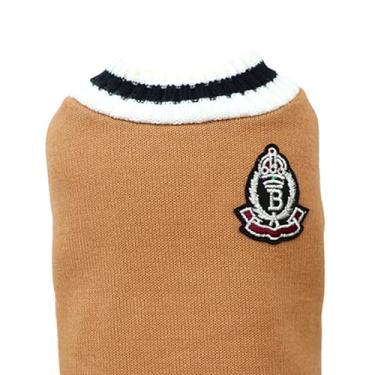 Imagem de Acouto Suéter de Malha para Animais de Estimação – Colete Escolar de Malha Com Decote Em V Macio e Respirável Versátil para Cães Perfeito para Manter Seu Amigo Peludo e Elegante Em Todas As Estações