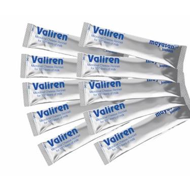 Imagem de Pacote com 10 varetas coagulantes de coalho – use 1 bastão para 100 litros de leite – enzima coagulante microbiana para fazer queijo – Fazer queijo DIY