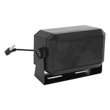Imagem de Mini Alto -falante Externo, Alto -falante Retangular de 5w CB para Rádio do Carro Com Parafusos, Fácil de Instalar, Som Transparente, Plugue de 3,5 Mm, Cabo de 1,8 M, Tamanho