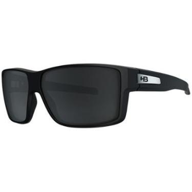 Imagem de Óculos de Sol HB BigVert Matte Black Gray-Masculino
