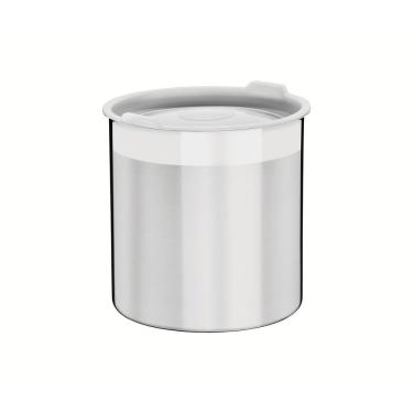 Imagem de Pote Tramontina Cucina Em Aço Inox Para Mantimentos Com Tampa Plástica 14 Cm 2,3 L Tramontina