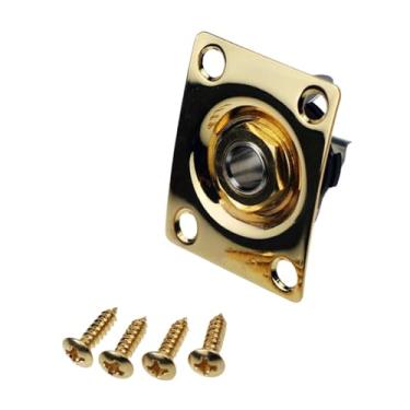 Imagem de Almencla Conector de Saída para Guitarra Elétrica, Peças de Reposição para Projetos "faça Você Mesmo"