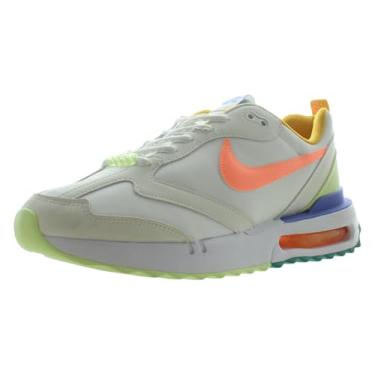 Imagem de Nike T nis de corrida feminino WMNS Air Max Dawn, Branco/Lim o L quido Claro/Cardo Claro/Creme de P ssego, 8.5