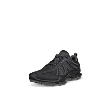 Imagem de ECCO Biom C-Trail Gore-tex Tênis masculino impermeável, Nobuck preto/preto, 10-10.5