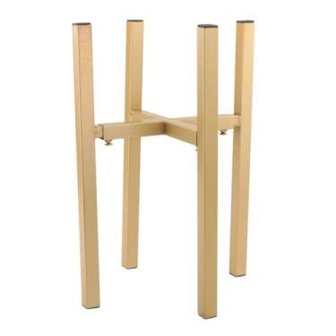 Imagem de RNXRZANK Suporte Ajustável para Vasos de Flores, Dispensador de Bebidas Telescópico, Expositor para Pátio, Dormitório Ou Escritório, Sem Disco, Tamanho real