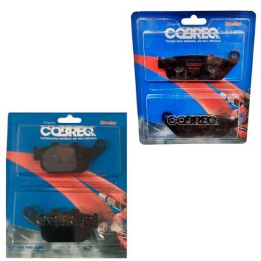 Imagem de Pastilha Freio Dianteira Tras honda Cb500f Cb500x Cbr500r - COBREQ