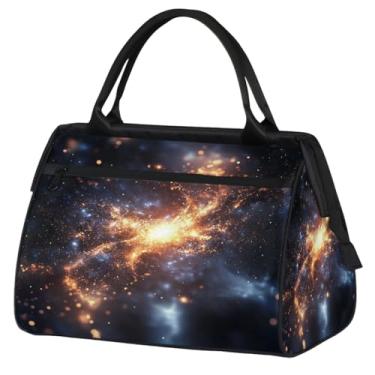 Imagem de Bolsa pequena para o fim de semana para mulheres, homens, praia, palavra, litoral, dobrável, bolsa de viagem, Cor: 30, 15.2*8.3*11.6 inch, Moderno